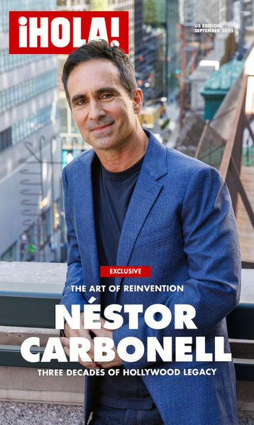 Click to view full size image
==============
Photo: Manuel Ortiz/Hola Magazine https://www.hola.com/us/celebrities/20250917856244/nestor-carbonell-hola-digital-cover-the-morning-show/
Photo: Manuel Ortiz/Hola Magazine https://www.hola.com/us/celebrities/20250917856244/nestor-carbonell-hola-digital-cover-the-morning-show/